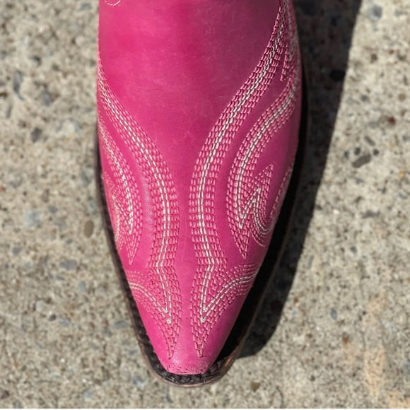 Planet Cowboy Hottie Stonewashed Boots (8) - Picture 3 of 6